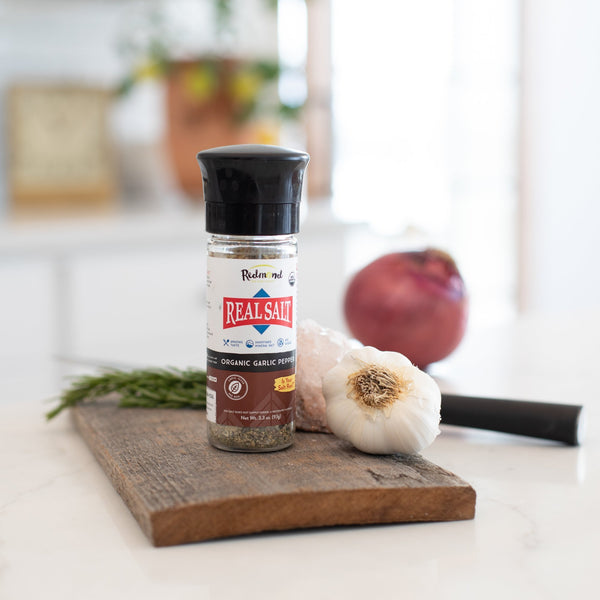 Real Salt Organic Garlic Pepper - wholesale